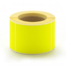  Temp(-20)Permanent Adhesive,Frozen Barcode Label coated DT,100mmX105mm,3"core,1000 Labels,Roll,Straight,Yellow